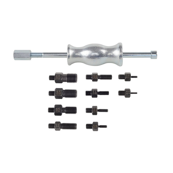 Kukko Extractor de rodamientos con martillo deslizante para extraer piezas con rosca hembra (M3-M18)