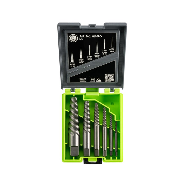 Kukko Extractor de tornillos con estriado ancho (8-11 mm)