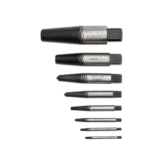Kukko Extractor de tornillos con estriado fino (45-52 mm)