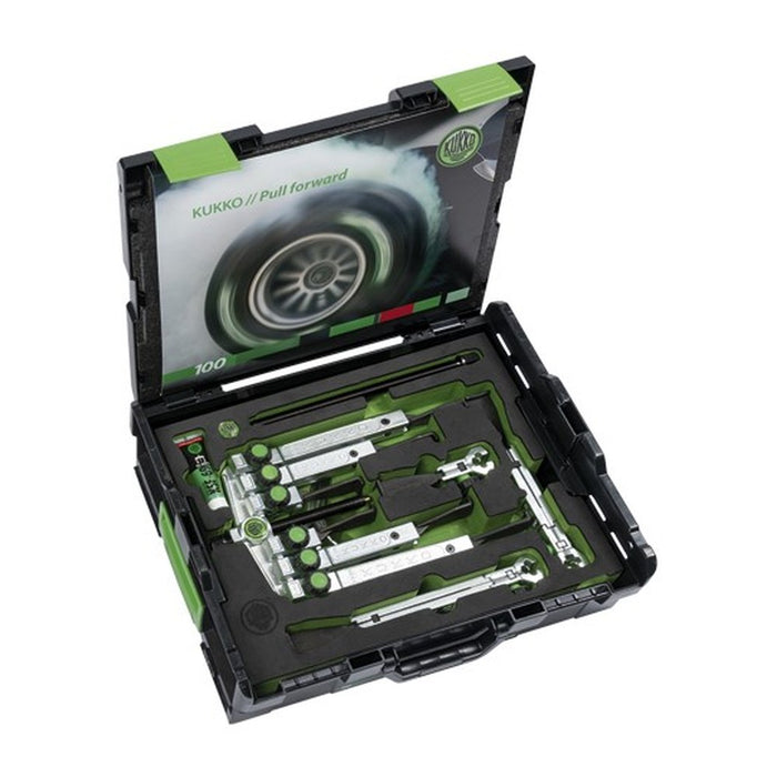 Kukko Juego extractor universal 2 y 3 brazos con ganchos estrechos ajuste rápido de goma