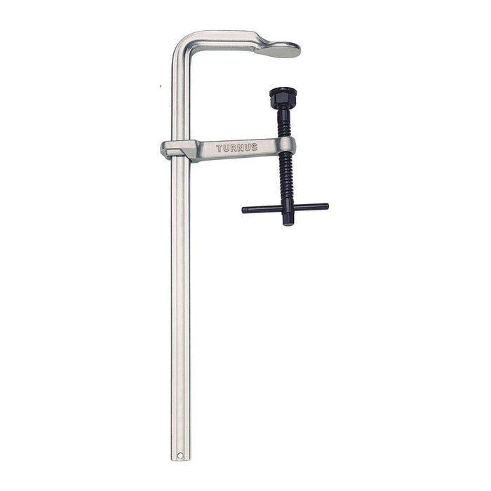 Turnus Tornillo de apriete para cerrajería para trabajos pesados mango en T 1000x120 mm Riel 30x15 mm