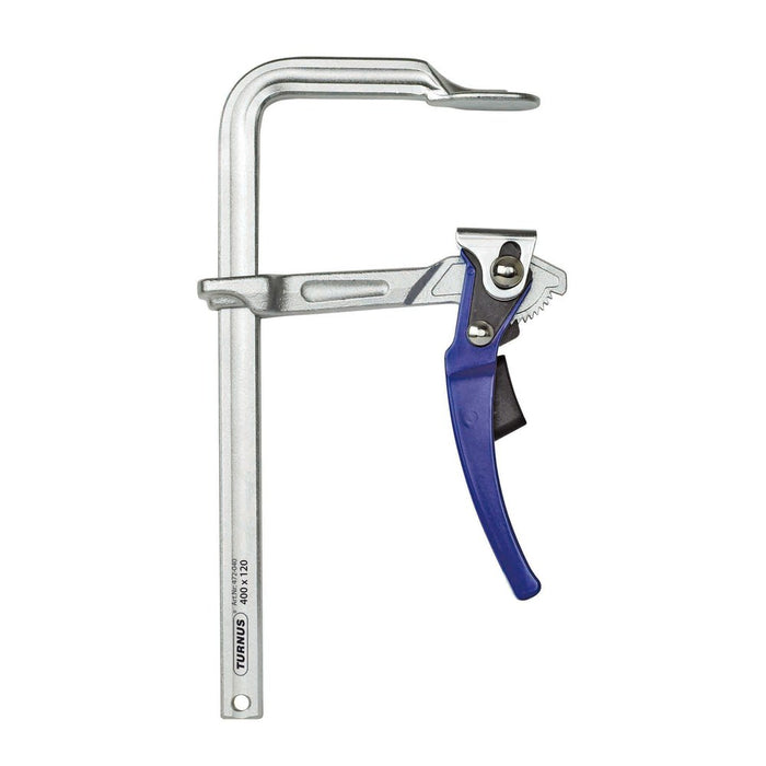 Turnus Tornillo de apriete con palanca de acción rápida tipo grip 1000x120 mm Riel 27x13 mm