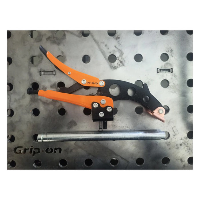 Grip-on Sargento para mesas perforadas (247 x Ø28 mm)