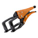 Grip-on Sargento de acero bocas en forma de U (230 mm)