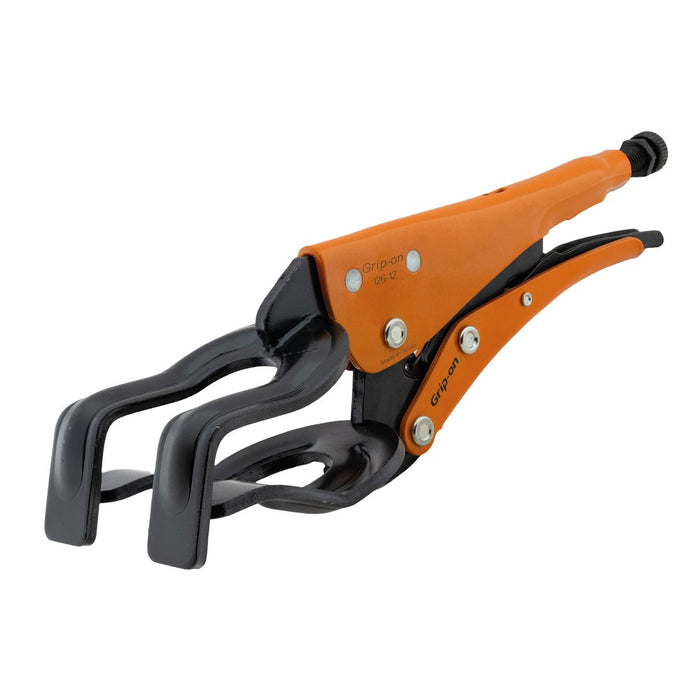 Grip-on Sargento de acero bocas onduladas en forma de U especial para tubos (295 mm)