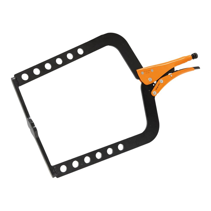 Grip-on Sargento de acero escotado (500 mm)