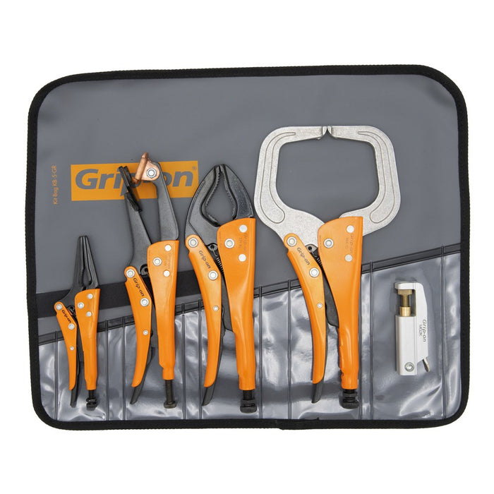 Grip-on Kit soldador de 5 tenazas grip WK-SET5