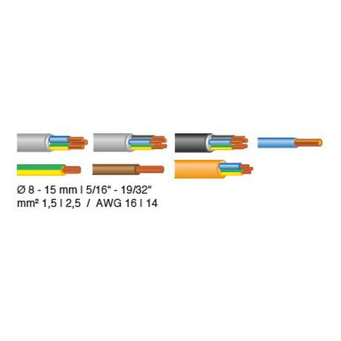 Jokari Pelacables Uni-Plus (Ø 8-15 mm)