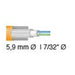 Jokari Pelacables Fibre Strip DC (Ø hasta 5,9 mm)