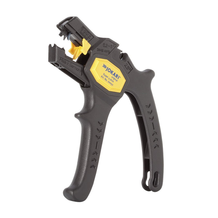 Jokari Alicate pelacables automático y ergonómico Super 4 Plus para 0,2 - 6,0 mm²