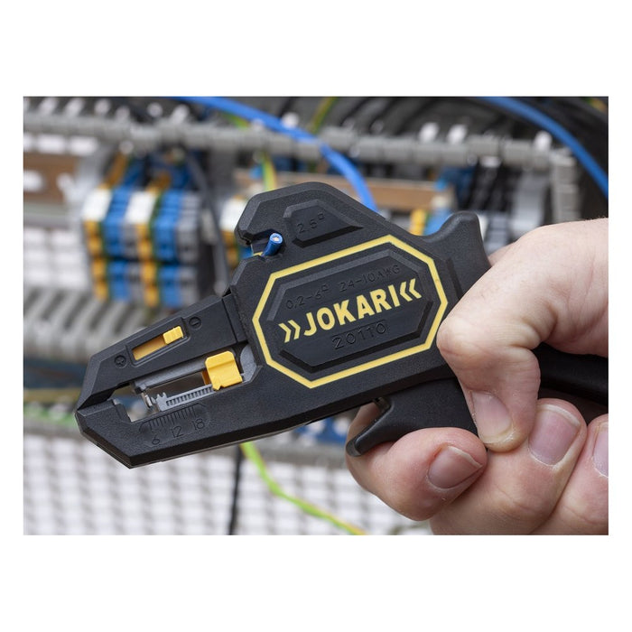 Jokari Alicate pelacables Secura 2K (0,2-6,0 mm²)
