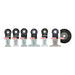 MPS Hojas de sierra oscilantes para madera y metal 3900 (juego de 7 uds)