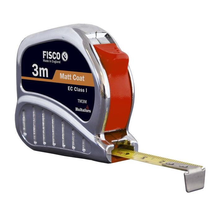 Fisco Flexómetro clase I con caja de ABS cromada TRI-MATIC (3x13)