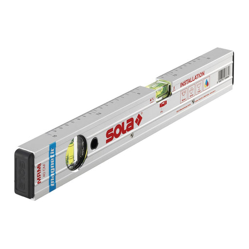 Sola Nivel de burbuja magnético para instaladores 40 cm