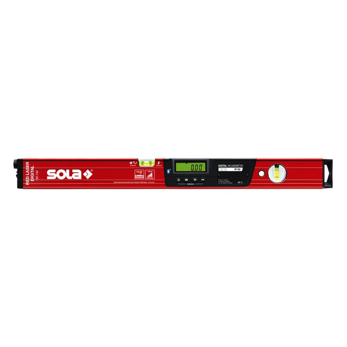 Sola Nivel láser de burbuja con inclinómetro electrónico digital Red Laser Digital