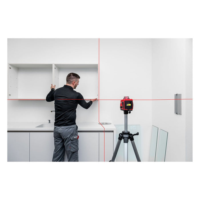 Sola Nivel láser de líneas PLANO 3D para nivelar tanto horizontal como verticalmente