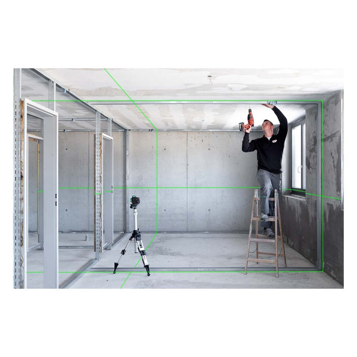 Sola Nivel láser de líneas 360º Plano 3D Green