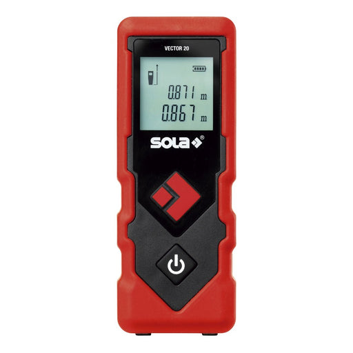 Sola Medidor láser con alcance hasta 20 m
