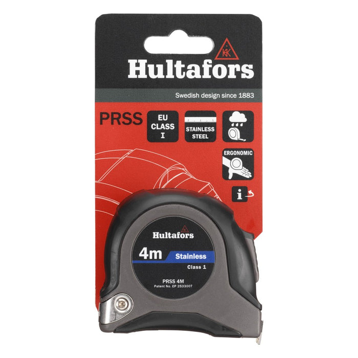 Hultafors Flexómetro clase I inox PRSS de 6 m