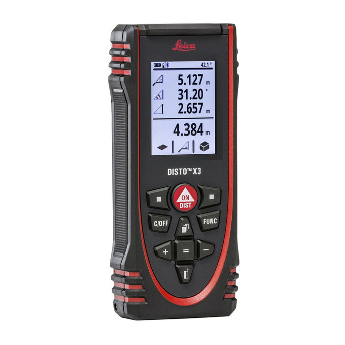 Leica Geosystems Medidor Láser Disto X3-1 (Alcance 0,05 a 150 m; Precisión ± 1,0 mm)