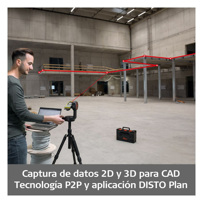 Leica Geosystems Set Disto X6 + Adaptador + Trípode