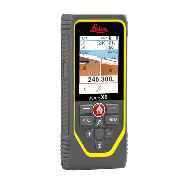 Leica Geosystems Medidor láser Disto X6 de 250 m con cámara