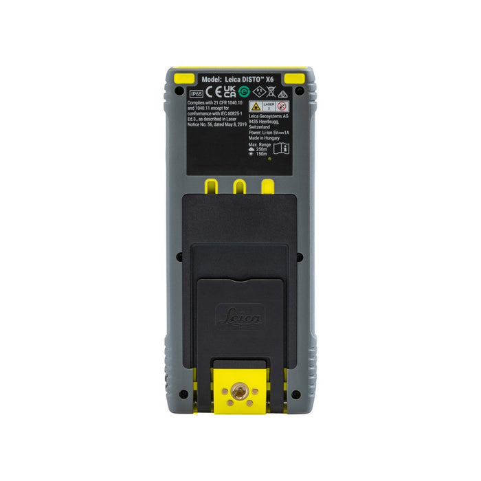Leica Geosystems Medidor láser Disto X6 de 250 m con cámara