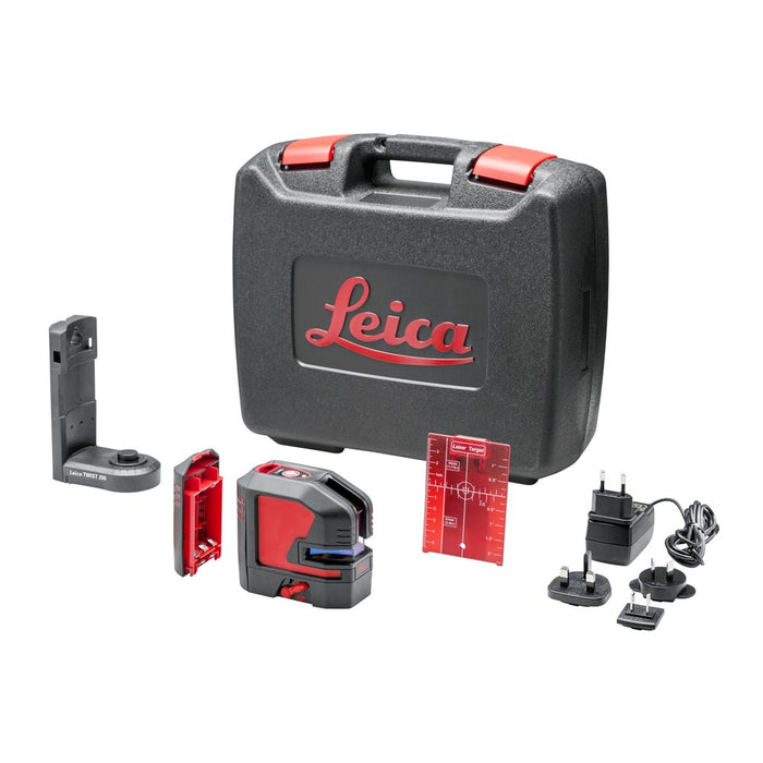 Leica Geosystems Nivel láser de líneas Lino L2 con pilas y/o batería recargable
