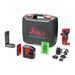 Leica Geosystems Nivel láser de líneas verdes Lino L2G con pilas y/ o batería recargable