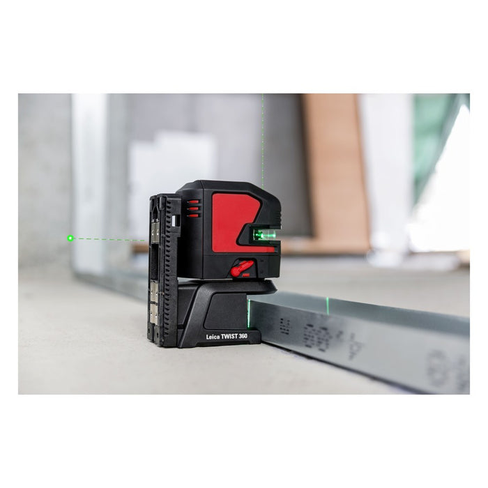 Leica Geosystems Nivel láser de líneas y puntos verdes Lino L2P5G