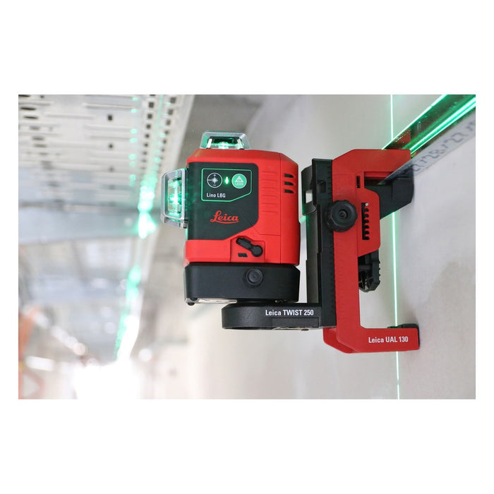 Leica Geosystems Nivel láser de líneas verdes de 360 grados Lino L6G en maletín rígido