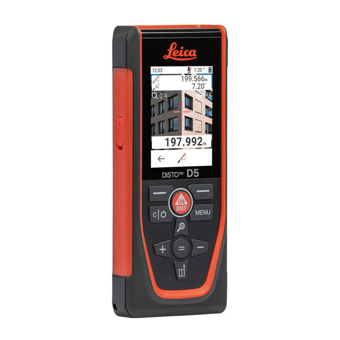 Leica Geosystems Medidor láser DISTO D5 de 200 m con cámara