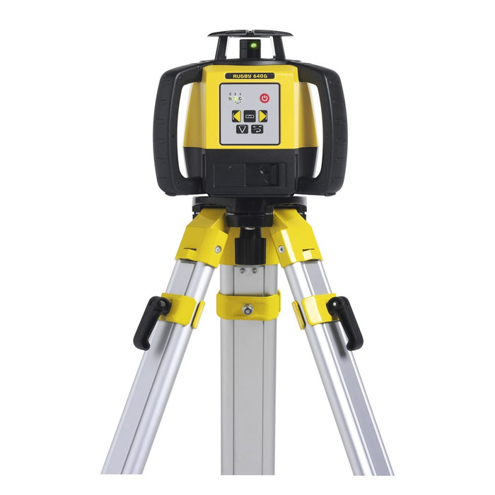 Leica Geosystems Nivel láser giratorio rayo verde Rugby 640 GREEN + RE120 + RC400