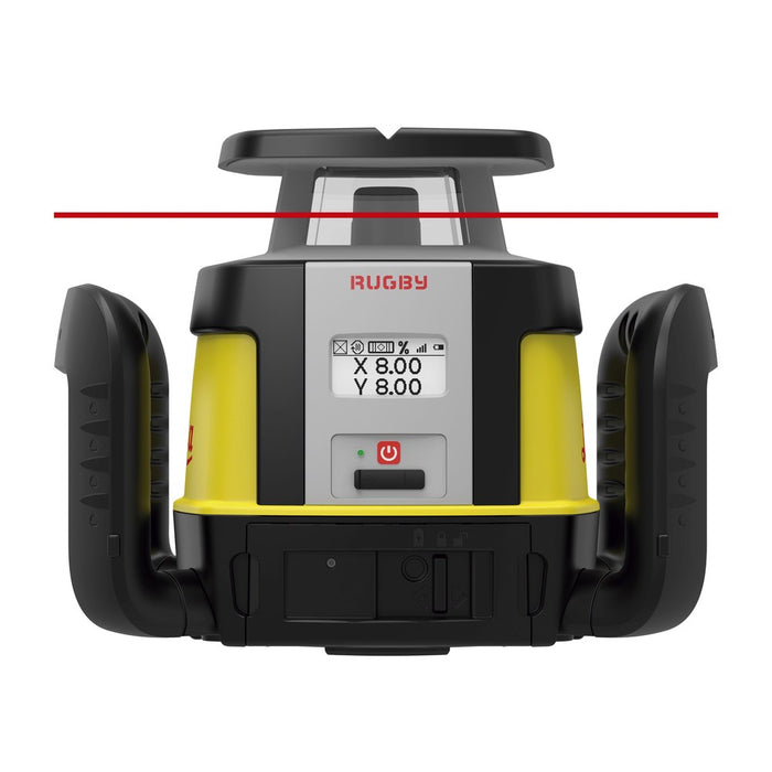 Leica Geosystems Nivel láser giratorio Rugby CLH con cargador y batería