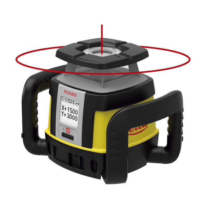 Leica Geosystems Nivel láser giratorio Rugby CLA con batería y cargador