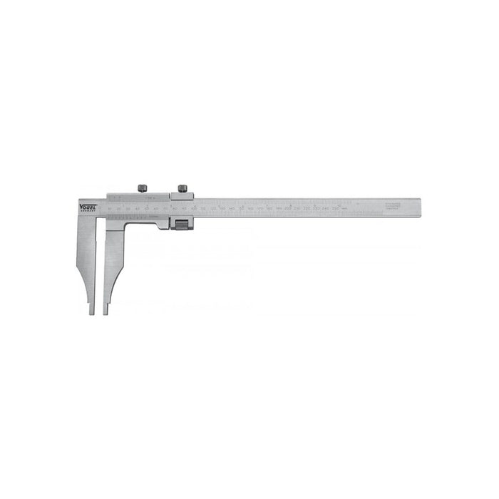 Vogel Calibre de taller monoblock DIN 862 con ajuste de precisión 300 mm