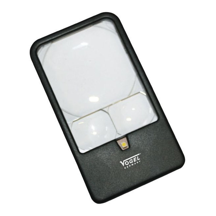 Vogel Lupa de bolsillo con LED, Aumento X3 / X5 / X7