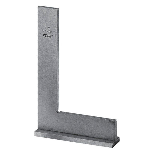Vogel Escuadra mecánico con alas DIN 875/GG-2, Medidas 200x130 mm