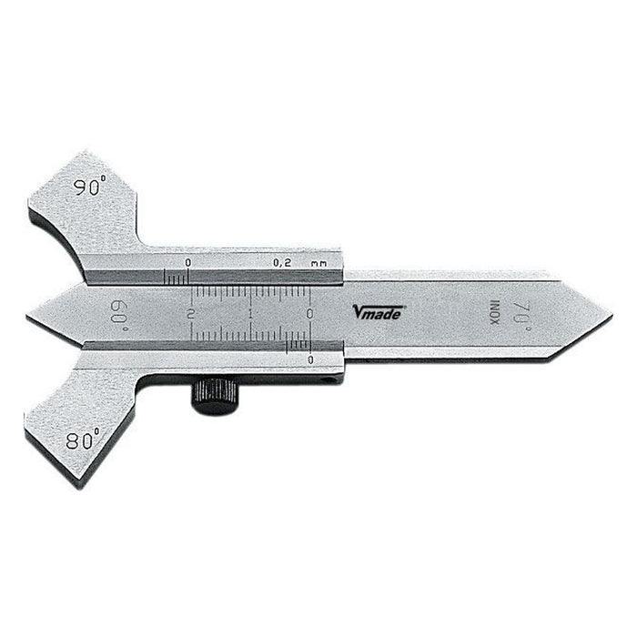 Vogel Calibre de precisión para soldaduras, Capacidad 0-20 mm, Nonio 1/20 mm