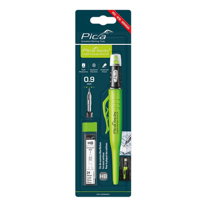 Pica Pack portaminas Fine Dry (7070) + repuesto minas grafito HB (7030)