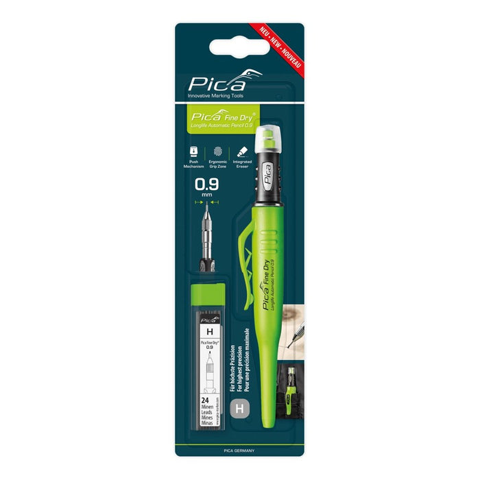 Pica Pack portaminas Fine Dry (7070) + repuesto minas grafito H (7050)