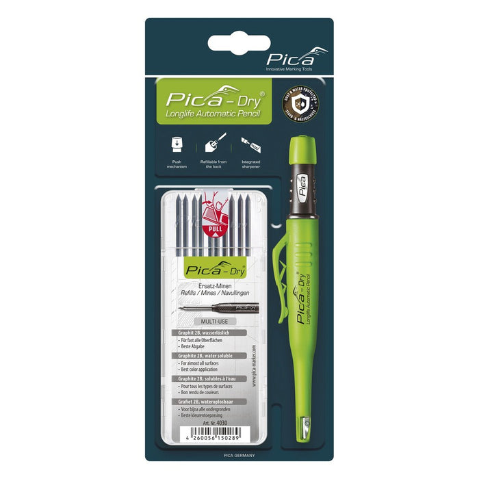 Pica Packs de marcador 3030 Pica-Dry® y estuche de 8 minas 4070