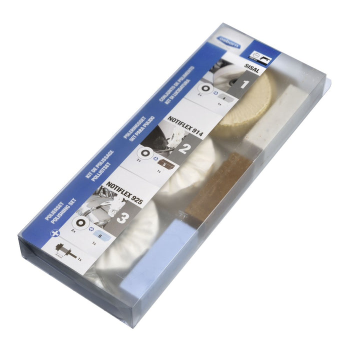 Osborn Kit de pulido 10 piezas para 4.000 (r.p.m)