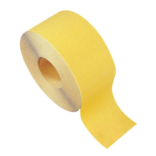 Calflex Rollos papel lija Óxido de Aluminio amarillo (100 mm x Gr.100)