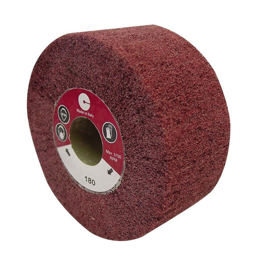 Calflex Rueda fibra de núcleo RNFS (Ø Ext. 110 mm; Espesor 100 mm; Núcleo 19K; Grano 180-220)
