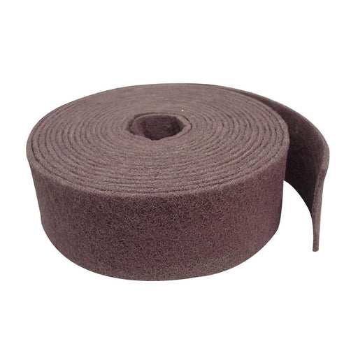Calflex Rollos fibra abrasiva sin tejer calidad profesional (Ancho 250 mm; Largo 10.000 mm; Grano VF-280/320)