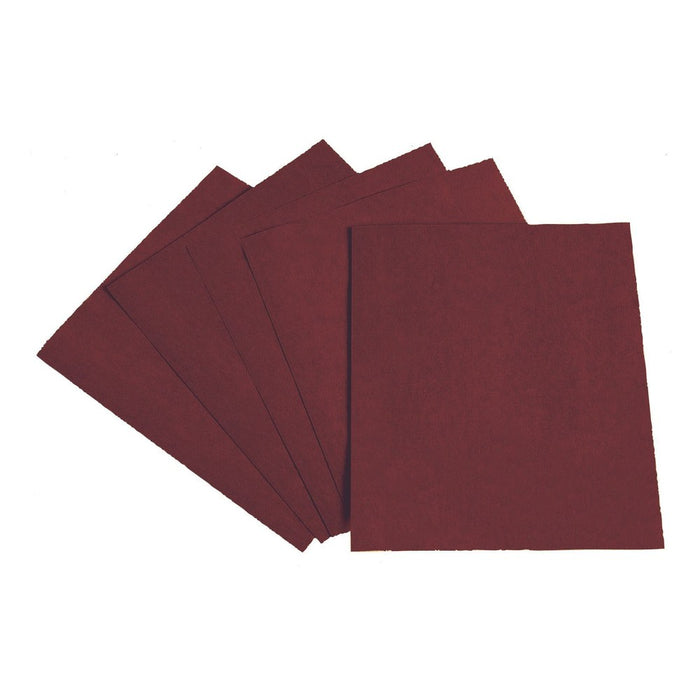 Lote de 50 unidades Interflex Hoja de tela abrasiva superflexible óxido de aluminio (grano 180)