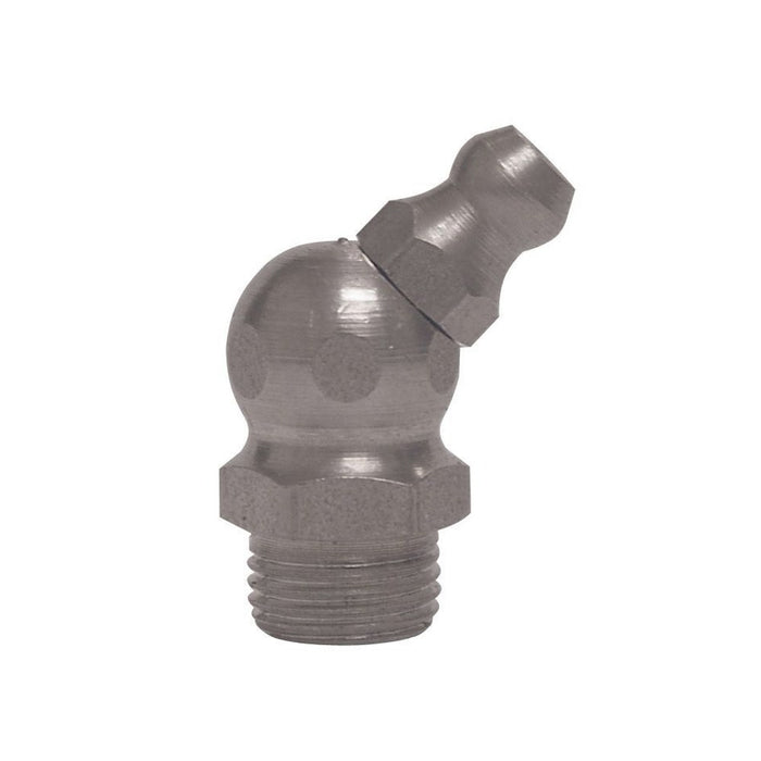 Umeta 25 Engrasadores hidráulicos 45º DIN 71412 tipo H2 (R.M8x1,0 x L.23.5 x Ø9 inox)