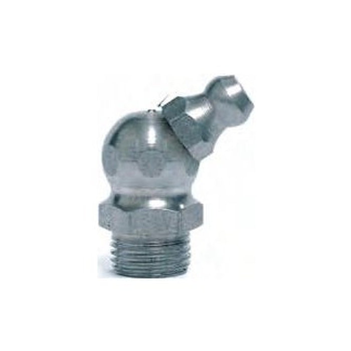 Umeta 25 Engrasadores hidráulicos 67º DIN 71412 tipo H2 (R.3/8\"-24 SAE x L.25 x Ø11 acero)