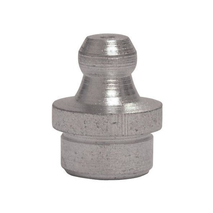 Umeta 100 Engrasadores hidráulicos rectos sin rosca para embutir tipo H1a (R.6 x L.15 x Ø8 acero)